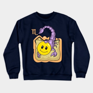 Smiley Scorpio Crewneck Sweatshirt